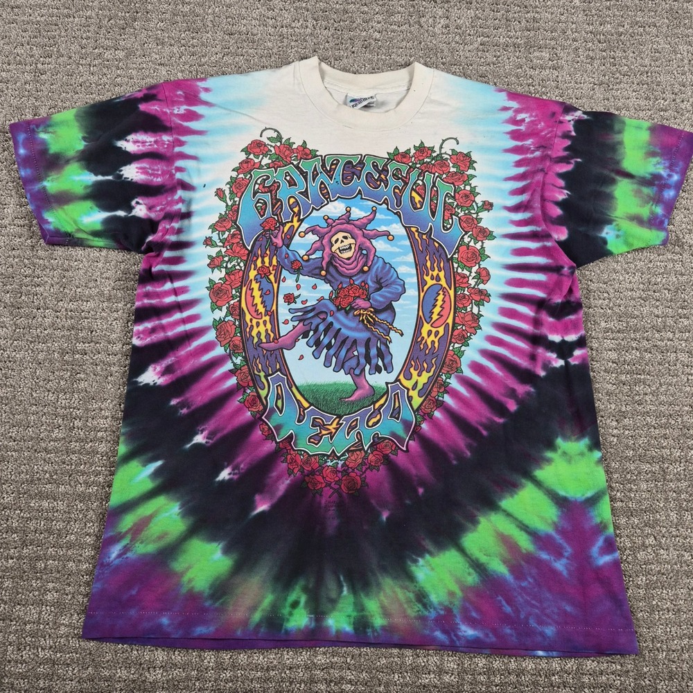 Vintage 90s Liquid Blue Grateful Dead Shirt Mens XL Seasons Endless Tour 1993